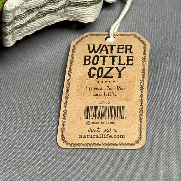Natural Life Water Bottle Carrier with Pocket and Adjustable Strap NWT - Picture 4 of 14
